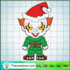 Pennywise Christmas SVG, Pennywise Chibi SVG, Horror Christmas SVG 2 14 copy 10
