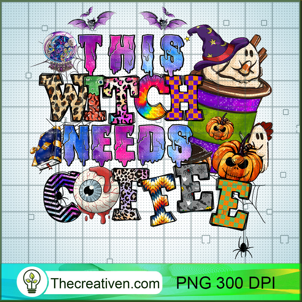 This Witch Needs Coffee PNG Clipart – Transparent Download 1 This Witch Needs Coffee PNG Clipart – Transparent Download