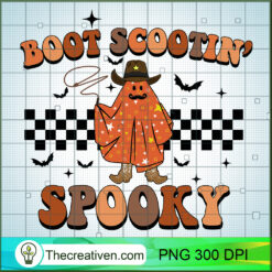 Boot Scootin' Spooky PNG Clipart – Transparent Download