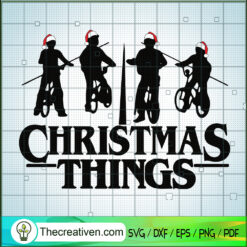 Christmas Things SVG Cut File for Cricut & Silhouette Design 122654