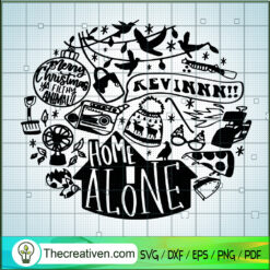 Christmas Movies Theme SVG Cut File for Cricut & Silhouette