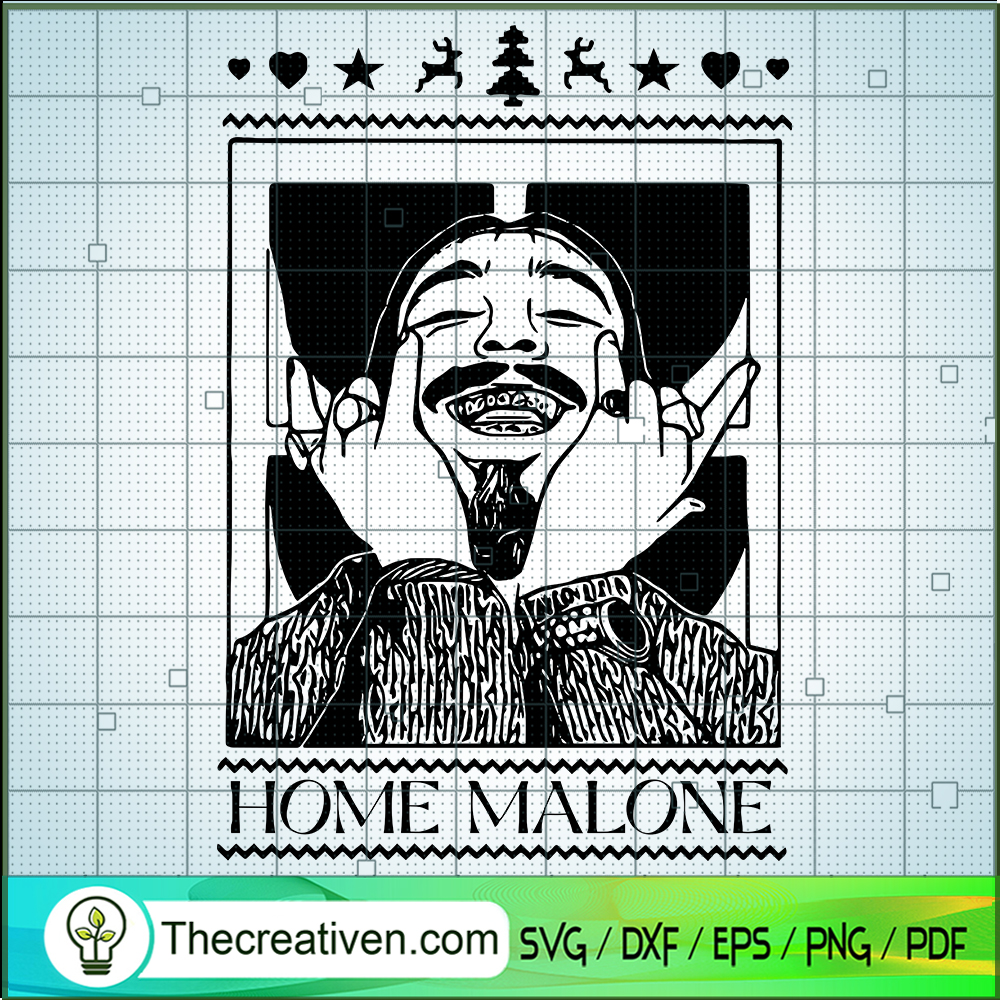 Home Malone SVG, Post Malone x Home Alone SVG, Christmas Movie SVG 1 Home Malone SVG, Post Malone x Home Alone SVG, Christmas Movie SVG