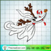 Zero Christmas SVG, Zero Dog Ghost SVG, Funny Christmas SVG