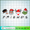 Christmas Friends SVG Cut File for Cricut & Silhouette Design 122725