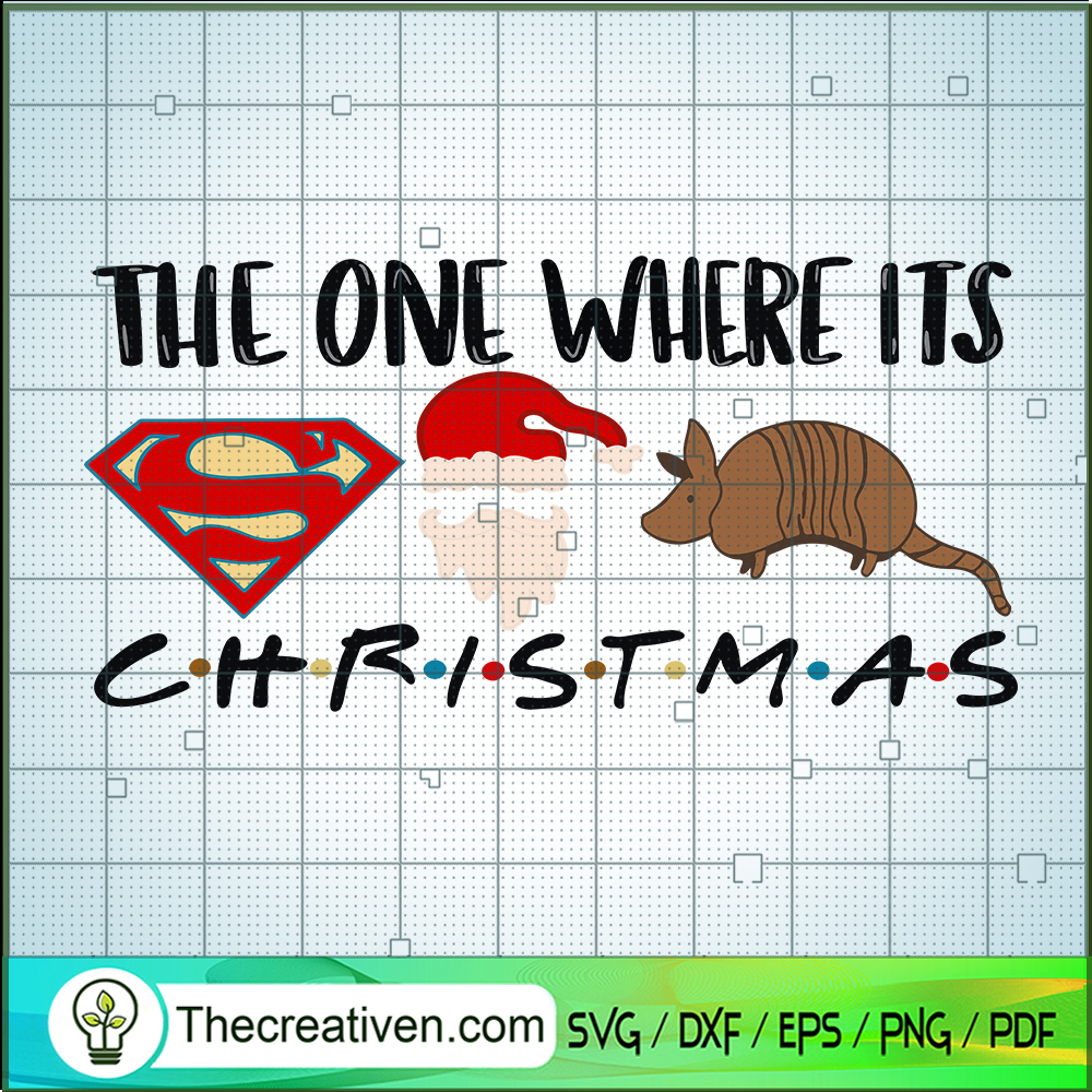 The One Where It's Christmas SVG Cut File for Cricut & Design 122756 1 The One Where It's Christmas SVG Cut File for Cricut & Design 122756