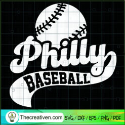 Philly Baseball SVG, Phillies Fan SVG, Philadelphia Phillies SVG