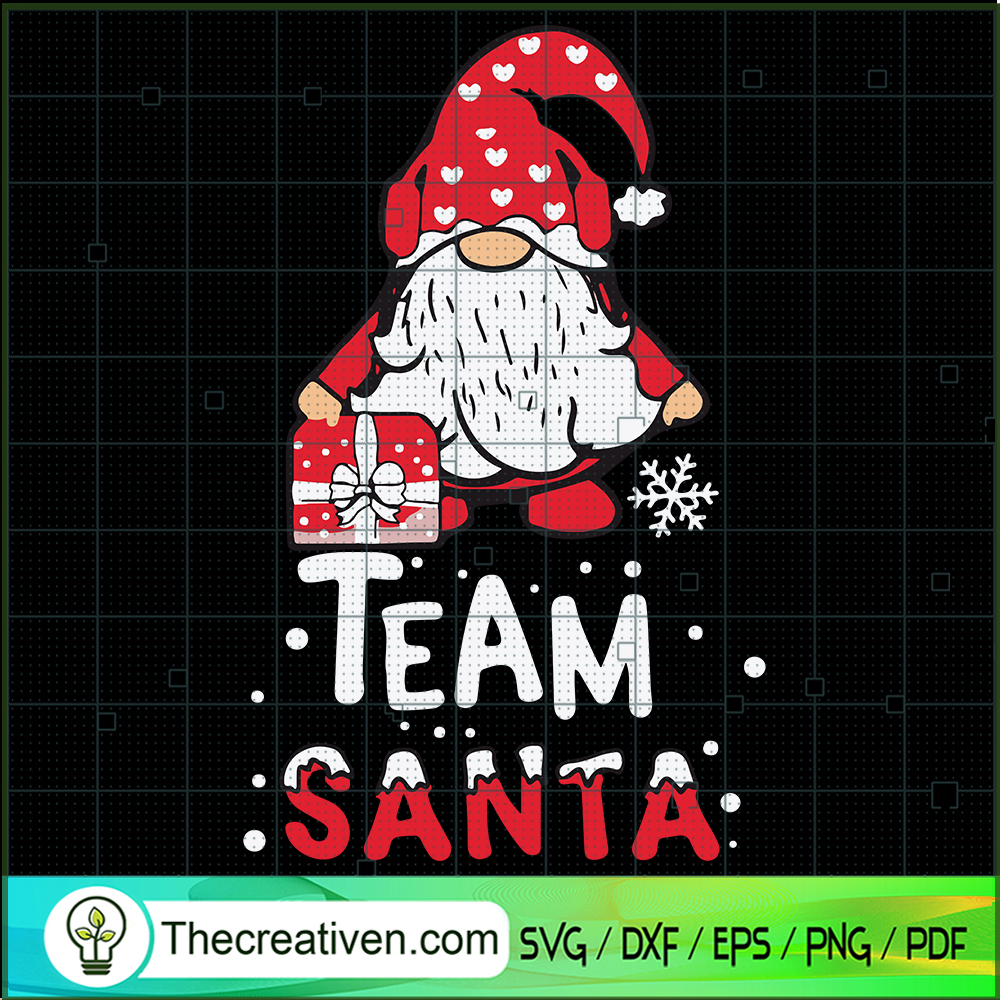 Team Santa SVG, Gnome Santa SVG, Santa Christmas SVG 1 Team Santa SVG, Gnome Santa SVG, Santa Christmas SVG