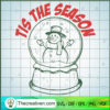 Tis The Season SVG, Snowman Christmas SVG. Christmas Holiday SVG 3 5 copy 19