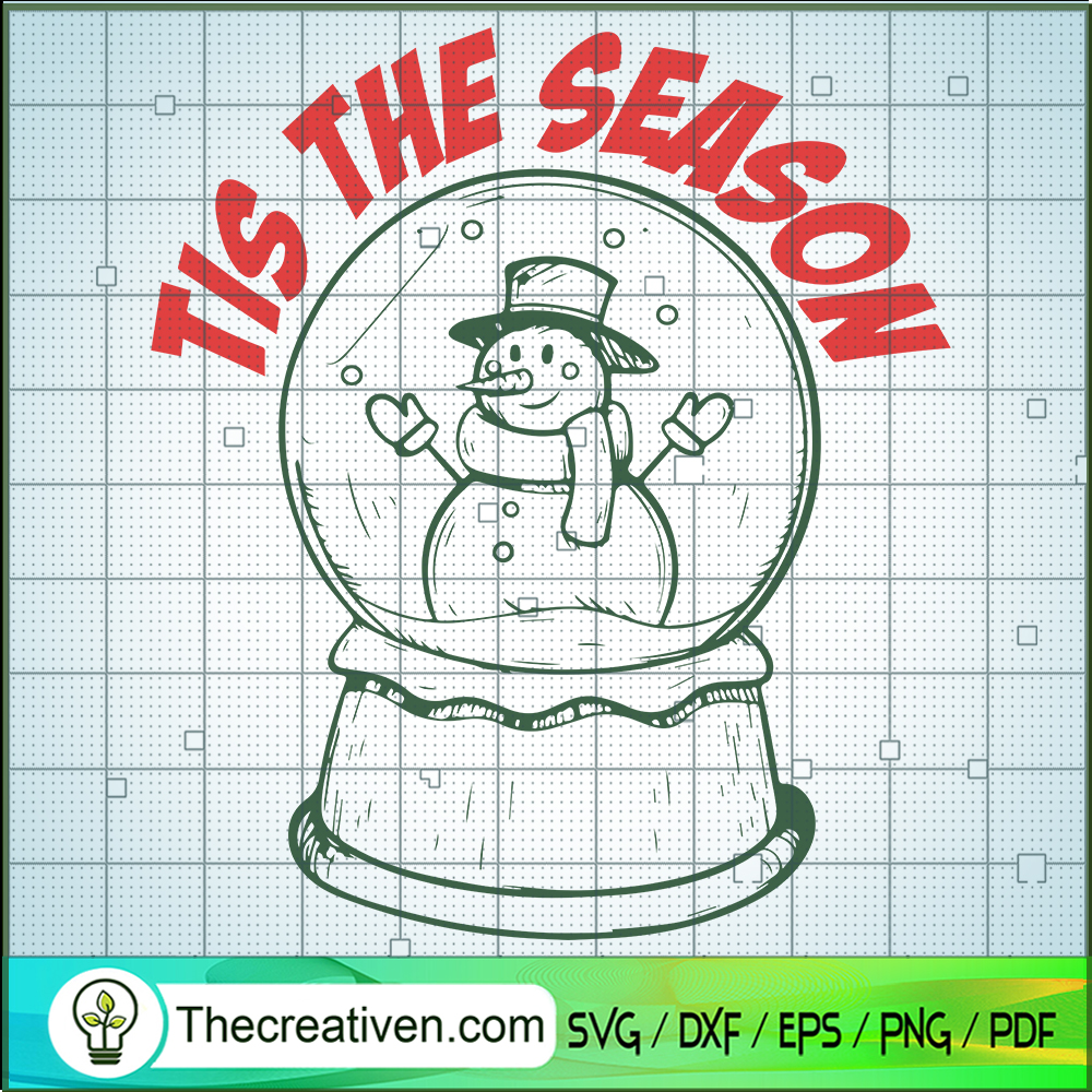 Tis The Season SVG, Snowman Christmas SVG. Christmas Holiday SVG 1 Tis The Season SVG, Snowman Christmas SVG. Christmas Holiday SVG