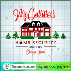 Mc Callister's Home Security SVG Cut File for Cricut
