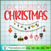Have A Marvelous Christmas SVG, Marvel Christmas SVG, Marvel Logo SVG