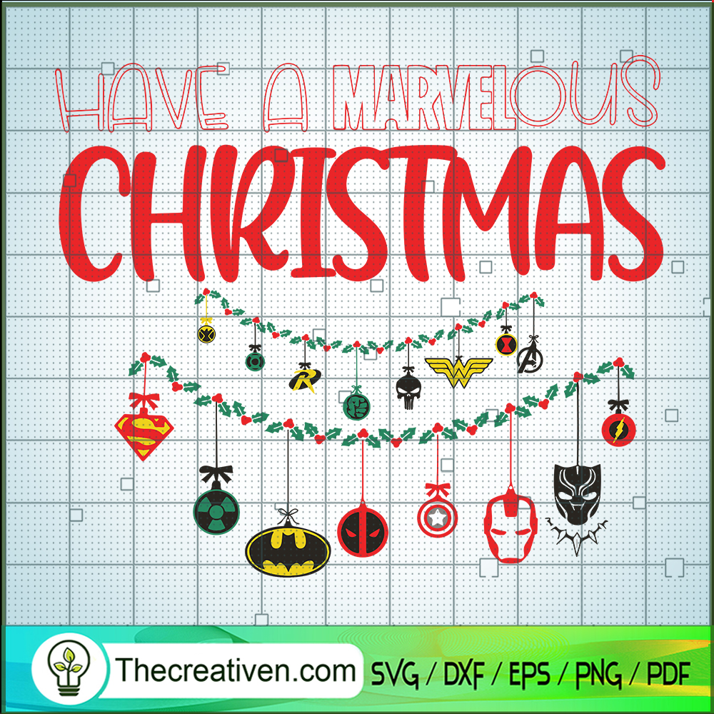 Have A Marvelous Christmas SVG, Marvel Christmas SVG, Marvel Logo SVG 1 Have A Marvelous Christmas SVG, Marvel Christmas SVG, Marvel Logo SVG