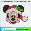 Mickey Head Christmas Embroi Embroidery Design 2 1 copy