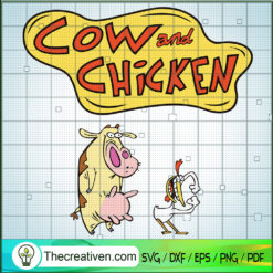 Cow And Chicken SVG, Cartoon Network Movies SVG, Funny Cartoon SVG