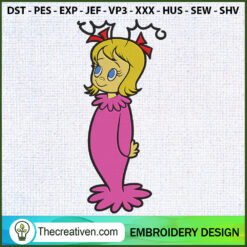 Cindy Lou Who Embroidery Designs Embroidery Design – D Design 123351