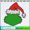 Grinch Face Emty Embroidery  Embroidery Design
