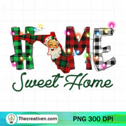 Florida Christmas PNG, Santa Claus PNG, American Christmas PNG