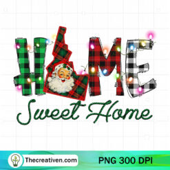 Idaho Christmas PNG, Santa Claus PNG, American Christmas PNG
