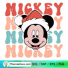 Mickey Groovy Christmas SVG Cut File for Cricut & Silhouette