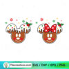 Disney Mouse Christmas Cake SVG Cut File for Cricut & Silhouette