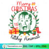 Merry Christmas Filthy Animal SVG Cut File for Cricut & Silhouette 3 3 copy 3