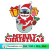 Stitch Santa Christmas SVG Cut File for Cricut & Silhouette 2 11 copy 2