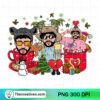 Bad Bunny Christmas Drink PNG, Bad Bunny Christmas PNG