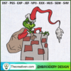 Grinch Chimey Christmas Embr Embroidery Design 2 Grinch Chimey Christmas Embroidery Design