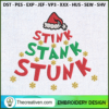 Stink Stank Stunk Grinch Emb Embroidery Design 2 Stink Stank Stunk Grinch Embroidery Design
