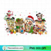 Disney Characters Christmas Co PNG Clipart Download 2 Disney Characters Christmas Coffee Drink PNG, Mickey And Friends Christmas Drink PNG