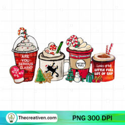 Christmas Vacation Coffee Drink PNG, Cousin Eddie Christmas PNG