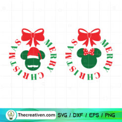 Christmas Disney Mouse Bundle SVG