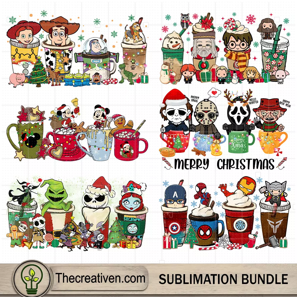 Christmas Characters Bundle PNG, Movies Characters Bundle PNG 6 Christmas Characters Bundle PNG, Movies Characters Bundle PNG