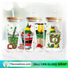 Elf Christmas Coffee Drink 16o Tumbler Wrap Download 4 Elf Christmas Coffee Drink 16oz Libbey Glass Can Tumbler Sublimation Design - Design Digital Download PNG