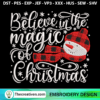 Believe On The Magic Of Chri Embroidery Design