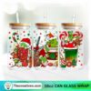 Grinch Coffee 16oz Libbey Glass Can Tumbler Sublimation Design