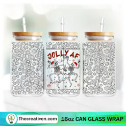 Jolly AF Skeleton Dancing 16oz
