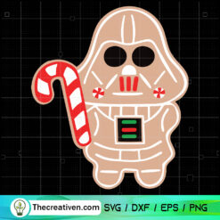 Star Wars Gingerbread SVG, Stormtrooper Christmas SVG