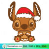 Stitch Christmas SVG, Stitch Gingerbread SVG 2 Stitch Christmas SVG, Stitch Gingerbread SVG