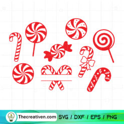 Christmas Candy SVG, Christmas Gift SVG