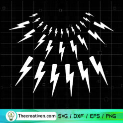 Black Panther Necklace SVG, Vibranium Necklace SVG