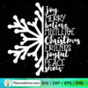 Joy Merry Belive Mistletoe Christmas Friends Joyful Peace Snow SVG, Snowflake SVG