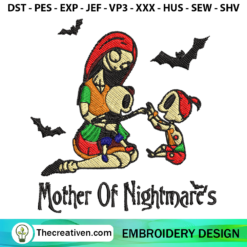 Mother Of Nightmares Embroid Embroidery Design