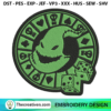Oogie Boogie Casino Embroide Embroidery Design 3 Oogie Boogie Casino Embroidery Design