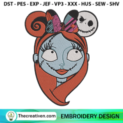 Sally The Nightmare Before Christmas Embroidery Design