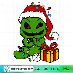 Oogie Boogie Christmas SVG, The Nightmare Before Christmas SVG