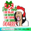 Dear Santa I Like Dollars SVG, Funny Christmas SVG 3 Dear Santa I Like Dollars SVG, Funny Christmas SVG