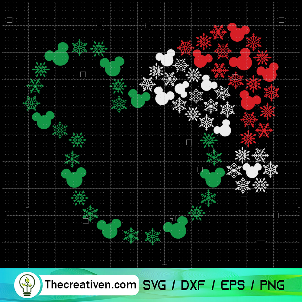 Disney Christmas Hat With Mickey Head SVG, Disney Christmas SVG 6 Disney Christmas Hat With Mickey Head SVG, Disney Christmas SVG