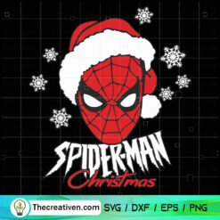 Spider-man Christmas SVG, Marvel Christmas SVG