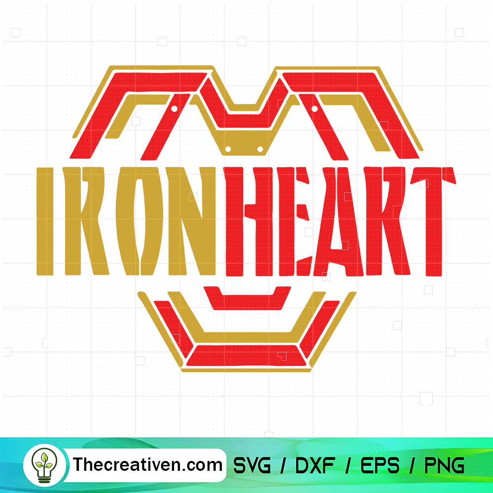 Iron Heart SVG, Iron Man SVG 6 Iron Heart SVG, Iron Man SVG